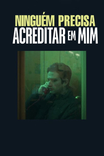 Capa de Ninguém Precisa Acreditar em Mim