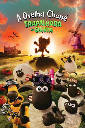 Capa de A Ovelha Choné: Trapalhada na Quinta