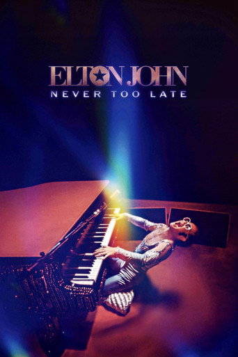 Capa de Elton John: Never Too Late