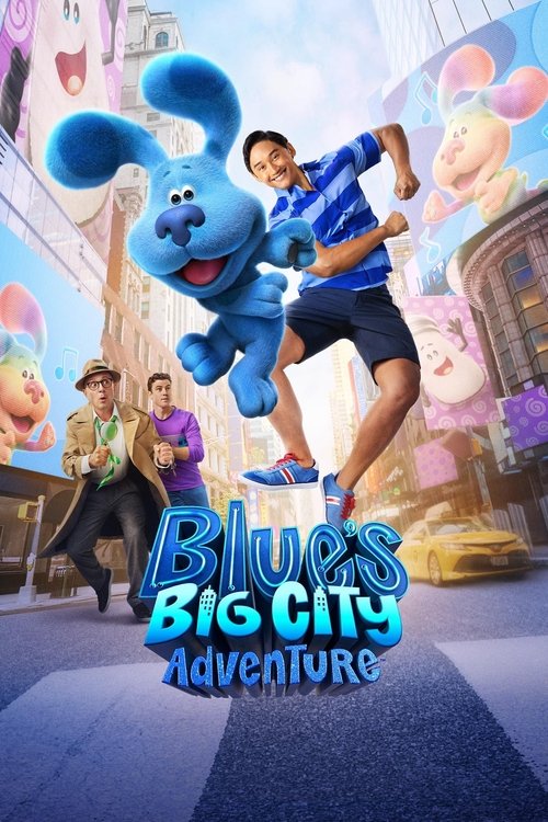 Capa de A Grande Aventura de Blue na Cidade
