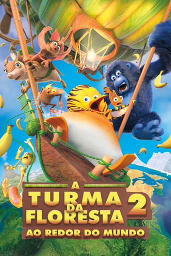 Capa de A Turma da Floresta 2: Ao Redor do Mundo