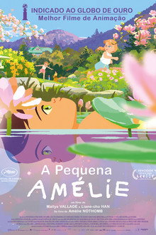 Capa de A Pequena Amélie