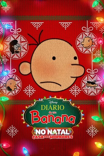 Capa de Diário de um Banana no Natal: Casa dos Horrores
