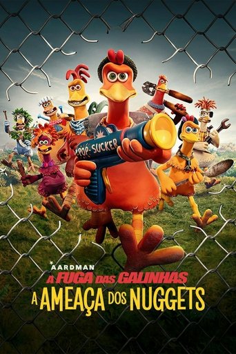 Capa de A Fuga das Galinhas: A Ameaça dos Nuggets