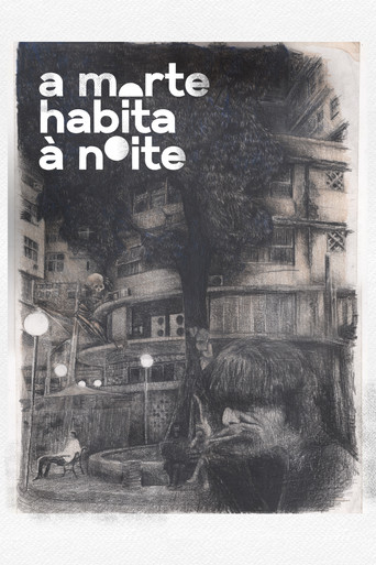 Capa de A Morte Habita à Noite