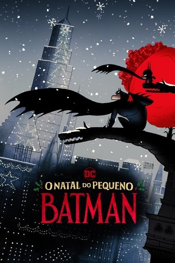 Capa de O Natal do Pequeno Batman