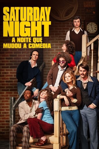 Capa de Saturday Night: A Noite que Mudou a Comédia