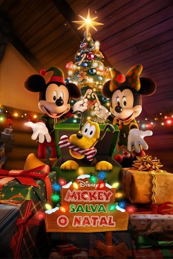 Capa de Mickey Salva o Natal