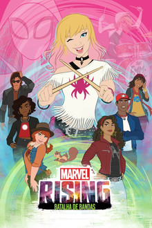 Capa de Marvel Rising: Batalha de Bandas