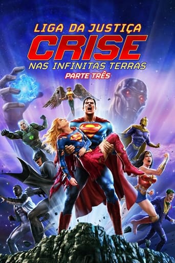 Capa de Liga da Justiça: Crise nas Infinitas Terras – Parte Três