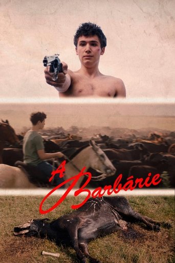 Capa de A Barbárie