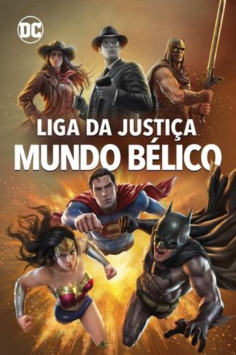 Capa de Liga da Justiça: Mundo Bélico