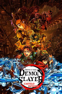 Capa de Demon Slayer: Kimetsu no Yaiba – Castelo Infinito