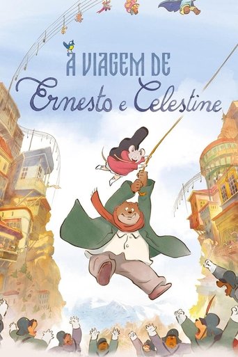 Capa de A Viagem de Ernesto e Celestine