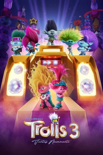 Capa de Trolls 3: Juntos Novamente