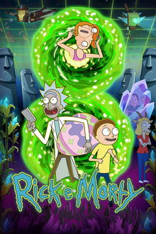 Capa de Rick e Morty 8ª Temporada