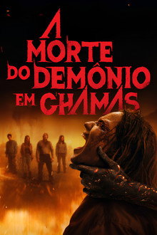 Capa de A Morte do Demônio: Em Chamas