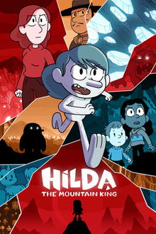 Capa de Hilda e o Rei da Montanha