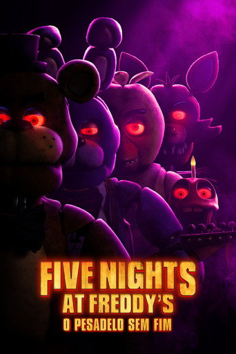 Capa de Five Nights at Freddy’s: O Pesadelo Sem Fim