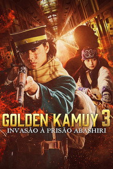 Capa de Golden Kamuy 3: Invasão a Prisão Abashiri
