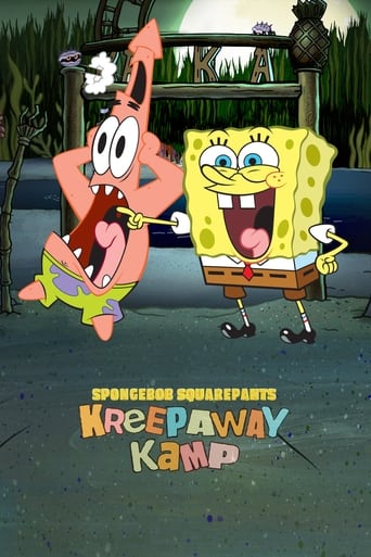 Capa de Bob Esponja: Acampamento do Terror