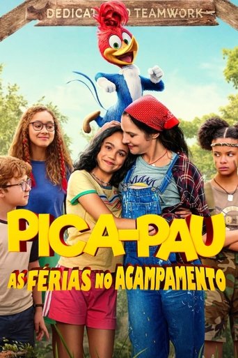 Capa de Pica-Pau: As Férias no Acampamento
