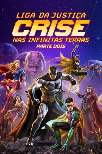 Capa de Liga da Justiça: Crise nas Infinitas Terras – Parte Dois