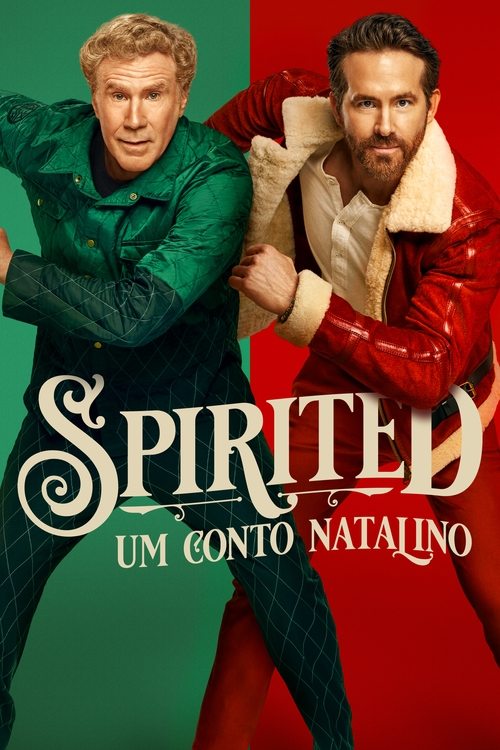 Capa de Spirited: Um Conto Natalino