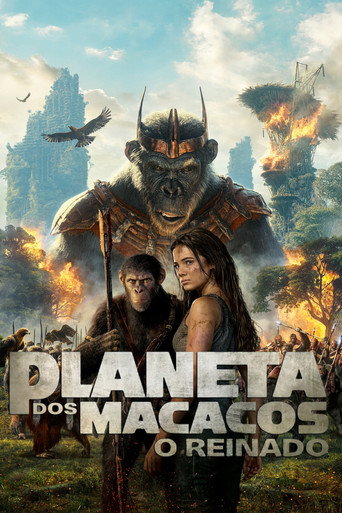 Capa de Planeta dos Macacos: O Reinado