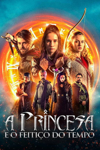 Capa de A Princesa e o Feitiço do Tempo