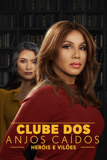 Capa de Clube dos Anjos Caídos: Heróis e Vilões