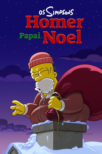 Capa de Os Simpsons: Homer Papai Noel