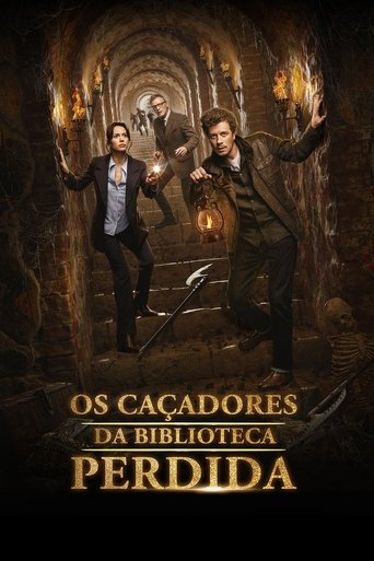 Capa de Os Caçadores da Biblioteca Perdida
