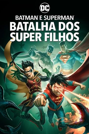 Capa de Batman e Superman: Batalha dos Super Filhos