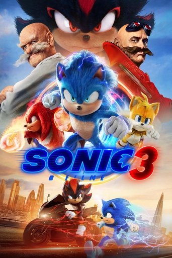 Capa de Sonic 3: O Filme