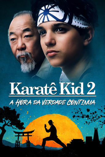 Capa de Karatê Kid 2: A Hora da Verdade Continua