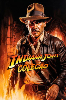 Capa de Indiana Jones Coleção (1981 a 2008)