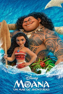 Capa de Moana: Um Mar de Aventuras