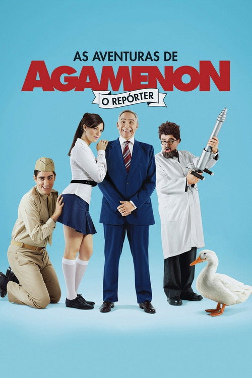 Capa de As Aventuras de Agamenon, o Repórter
