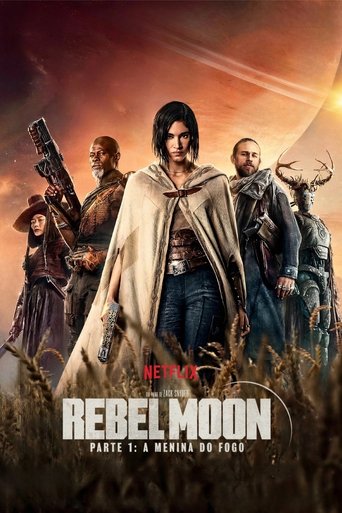 Capa de Rebel Moon – Parte 1: A Menina do Fogo