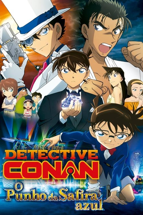 Capa de Detetive Conan: O Punho da Safira Azul