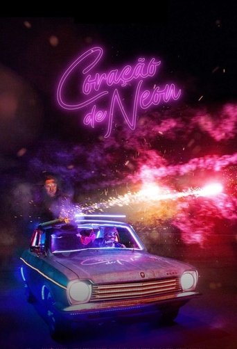 Capa de Coração de Neon