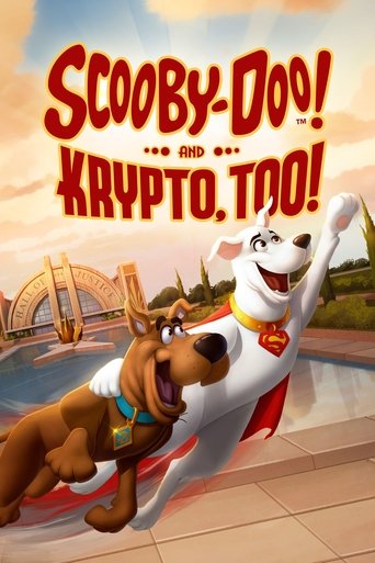 Capa de Scooby-Doo e Krypto: O Supercão