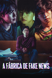 Capa de A Fábrica de Fake News