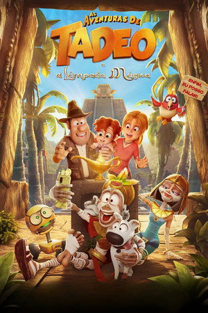 Capa de As Aventuras de Tadeo e a Lâmpada Mágica
