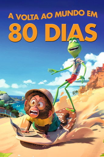 Capa de A Volta ao Mundo em 80 Dias