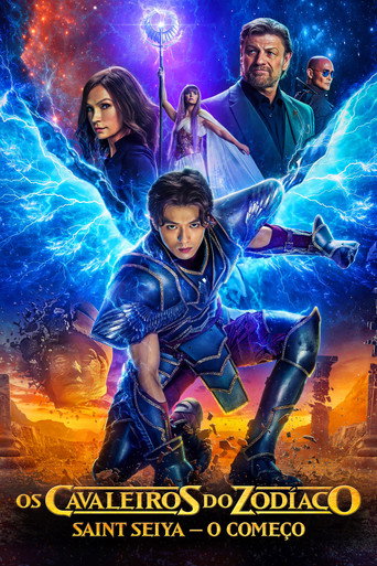 Capa de Os Cavaleiros do Zodíaco – Saint Seiya: O Começo