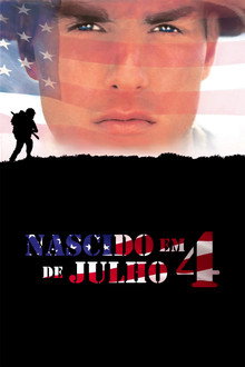 Capa de Nascido em 4 de Julho