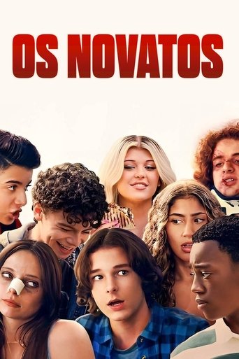 Capa de Os Novatos