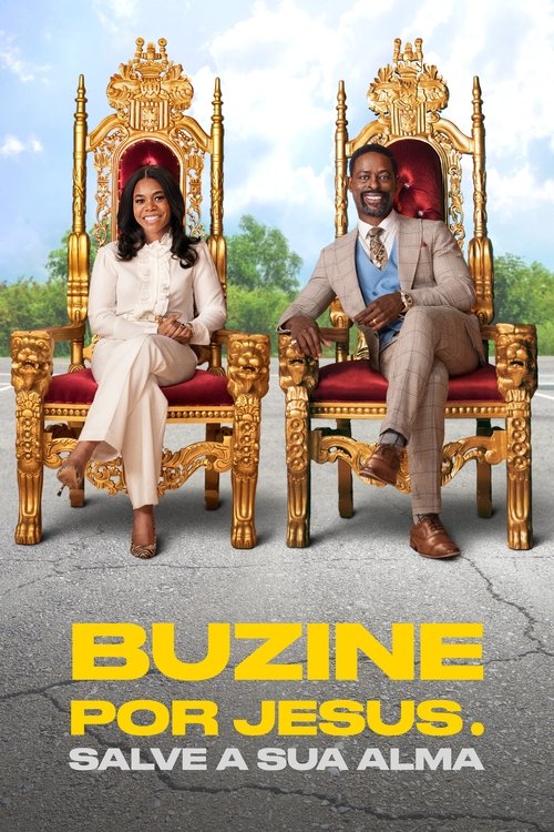 Capa de Buzine por Jesus. Salve a Sua Alma.